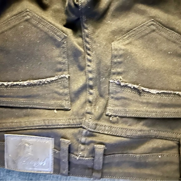 Black Wornstar Hellraiser Bootcut Jeans size 26 - Picture 4 of 5